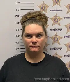 Mugshot of Kayla Lashea Tallent booked in Morgan County, Alabama on August 11, 2026