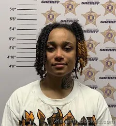 Mugshot of AVAUGHNDA SUNSHINE AMMONS booked in Morgan County, Alabama on July 18, 2026