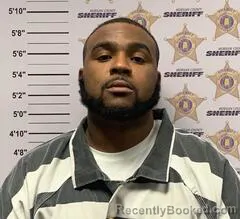 Mugshot of RASHAUD TYRIK WAVER booked in Morgan County, Alabama on March 9, 2026