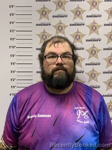 Mugshot of CHRISTOPHER SCOTT JR SIMMONS booked in Morgan County, Alabama on March 28, 2026