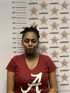 Mugshot of NAUTICA ANTWAINETTE MARTIN booked in Morgan County, Alabama on March 18, 2026