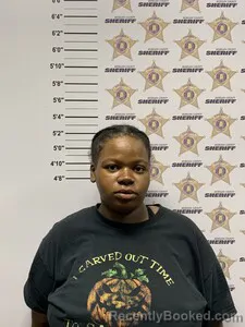 Mugshot of NADIA DAJANIQUE JOHNSON booked in Morgan County, Alabama on March 30, 2026