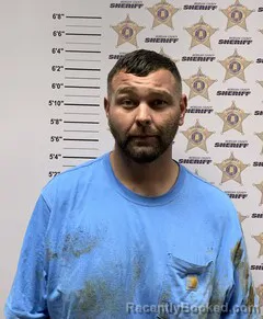 Mugshot of JONATHON BRYON GRIMES booked in Morgan County, Alabama on March 7, 2026