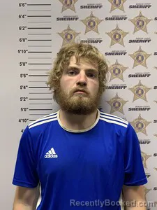 Mugshot of LUKE JOHN JOHNSON booked in Morgan County, Alabama on March 24, 2026