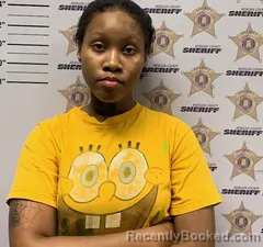 Mugshot of Terri De'aysha Caver booked in Morgan County, Alabama on September 7, 2026