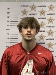 Booking photo from Morgan County, Alabama