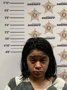 Mugshot of MARIA DOMINGO-FRANCISCO booked in Morgan County, Alabama on March 9, 2026