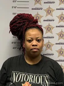 Mugshot of O'SHEANO CAPRICE MALONE booked in Morgan County, Alabama on March 12, 2026