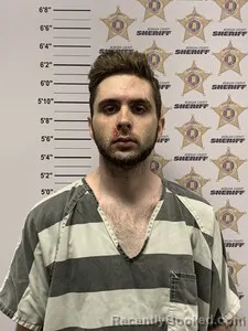 Mugshot of LOGAN PERRY BYERS booked in Morgan County, Alabama on March 22, 2026