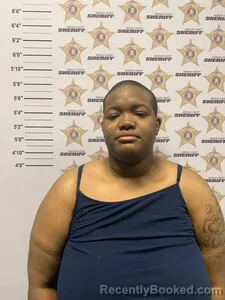 Mugshot of ADRIANNE AAREONA BEASLEY booked in Morgan County, Alabama on March 23, 2026