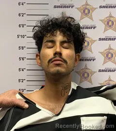 Mugshot of NOE MURILLO ARIAS booked in Morgan County, Alabama on March 30, 2026