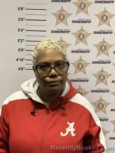 Mugshot of MARSHA MARCUS booked in Morgan County, Alabama on April 1, 2026