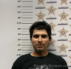 Mugshot of MARCOS ANTONIO MEDINA MANZANARES booked in Morgan County, Alabama on April 5, 2026