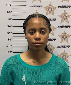Mugshot of NEVAEH JASHAE FOSTER booked in Morgan County, Alabama on May 17, 2026
