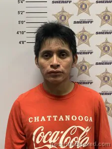 Mugshot of SEBASTIAN ALONZO GOMEZ booked in Morgan County, Alabama on May 18, 2026