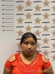 Mugshot of CALENDARIA PEREZ TOMAS booked in Morgan County, Alabama on May 23, 2026