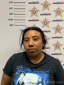 Mugshot of MARIA TOMAS PEREZ booked in Morgan County, Alabama on May 23, 2026