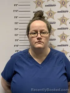 Mugshot of KATHRYN ANN HARRIS booked in Morgan County, Alabama on June 25, 2026