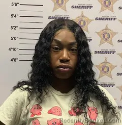 Mugshot of CHYNA MOET WILSON booked in Morgan County, Alabama on July 7, 2026
