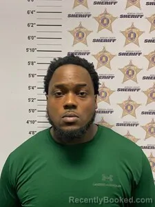Mugshot of RASHAD DONTAE GILLON booked in Morgan County, Alabama on July 8, 2026