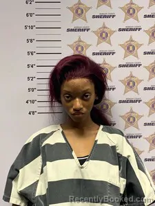 Mugshot of ZAKIA D'MYA DONALD booked in Morgan County, Alabama on July 19, 2026