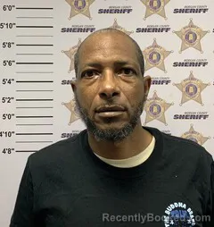 Mugshot of Leonard Devantai Seay booked in Morgan County, Alabama on August 19, 2026