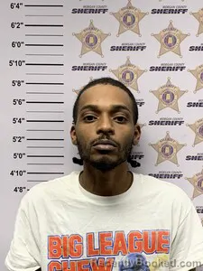 Mugshot of Jaquan Jamaal Hart booked in Morgan County, Alabama on August 21, 2026