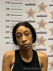Mugshot of Diamond Louise Mack booked in Morgan County, Alabama on September 3, 2026