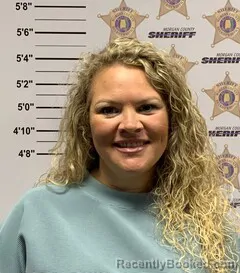 Mugshot of Courtney Suzanne Hargrove booked in Morgan County, Alabama on September 3, 2026