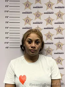 Mugshot of Raven Hudson booked in Morgan County, Alabama on September 4, 2026