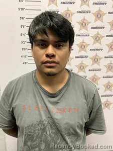 Mugshot of Elvis Sandoval booked in Morgan County, Alabama on September 6, 2026