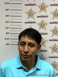 Mugshot of Hector Francisco Jose booked in Morgan County, Alabama on September 7, 2026