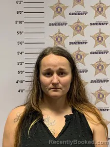 Mugshot of Nicole Jo Edkins booked in Morgan County, Alabama on September 12, 2026