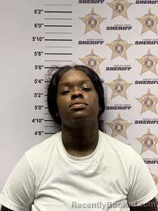 Mugshot of Tiashanti Sequoiya Jones booked in Morgan County, Alabama on September 15, 2026