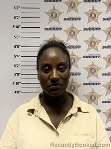 Mugshot of Amber Joi Lampkin booked in Morgan County, Alabama on September 20, 2026