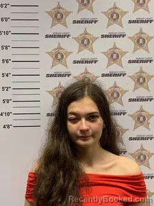 Mugshot of Kyleigh Cheyenne White booked in Morgan County, Alabama on October 11, 2026