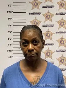 Mugshot of Shalonda Michelle Wiggins Hearring booked in Morgan County, Alabama on September 3, 2026