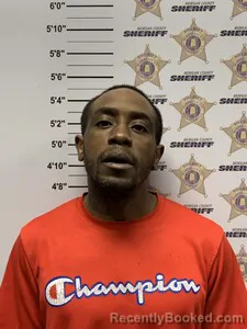 Mugshot of RICKY DESHAWN NICHOLAS booked in Morgan County, Alabama on March 27, 2026