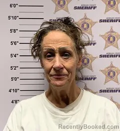 Mugshot of NANCY LAWLER OLIVER booked in Morgan County, Alabama on May 29, 2026
