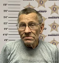 Mugshot of JOHNNY CALVEN NOLEN booked in Morgan County, Alabama on June 4, 2026
