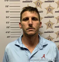 Mugshot of Joshua Bradley Griffin booked in Morgan County, Alabama on September 3, 2026