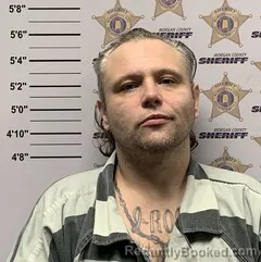 Mugshot of Justin Blake Mcdougald booked in Morgan County, Alabama on August 25, 2026