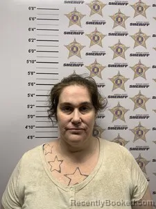 Mugshot of MAGGIE LEE HANNA booked in Morgan County, Alabama on March 9, 2026