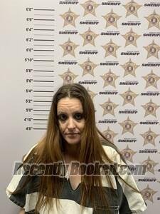 Mugshot of JENNIFER MARIE LANG booked in Morgan County, Alabama on July 13, 2026