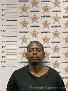 Mugshot of Lamar Quintez Coffey booked in Morgan County, Alabama on September 3, 2026
