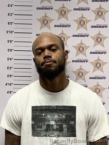 Mugshot of VICTOR TYRONE JR STEWART booked in Morgan County, Alabama on March 27, 2026