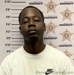 Mugshot of DEVANTE DJON QUOTEZ JOHNSON booked in Morgan County, Alabama on May 13, 2026