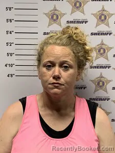 Mugshot of TARA DESIREE ANDERS booked in Morgan County, Alabama on May 19, 2026