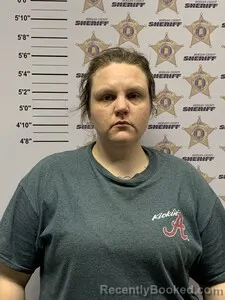 Mugshot of KATRINA LEANN PRATER booked in Morgan County, Alabama on May 27, 2026
