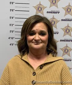 Mugshot of COURTNEY NICOLE HOLLIS booked in Morgan County, Alabama on March 12, 2026